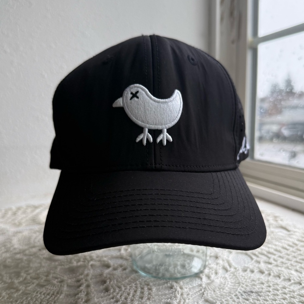 Bad Birdie Black Performance Golf Hat Adjustable